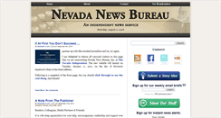 Desktop Screenshot of nevadanewsbureau.com